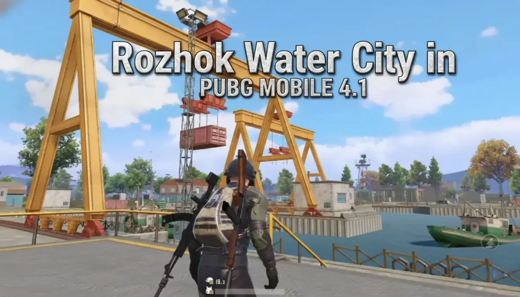 Rozhok Water City in pubg mobile Rozhok Water City new update PUBG