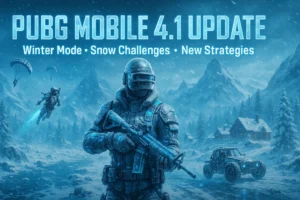 PUBG Mobile 4.1 Update Introduces Winter Mode with Snow, Challenges, and New Strategies